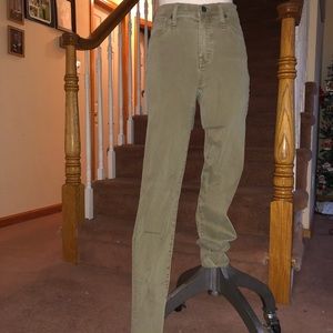 Madewell Olive Jeans